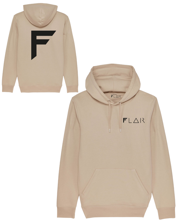 Flair Hoodie-Hoodie-Clothes with Flair-XS-Desert-Clothes with Flair, Streetwear brands, streetwear style, urban, fashion, Style, minimalistisch, minimalism, outfit, Stick, Embroidery, cozy, Pulli, sweater,